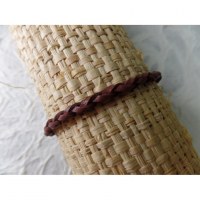 Bracelet bulat chocolat noir