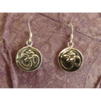 Boucles d'oreilles Aum