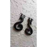 Boucles d'oreilles S sculpté