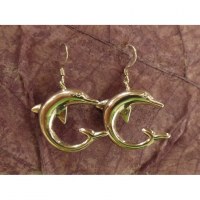 Boucles d'oreilles dauphins