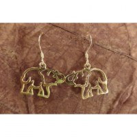 Boucles d'oreilles éléphants