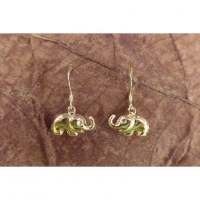 Boucles d'oreilles bébé éléphant