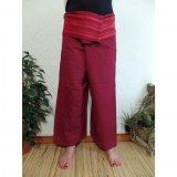 Pantalon thaï Pattaya bordeaux