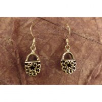 Boucles d'oreilles cadenas