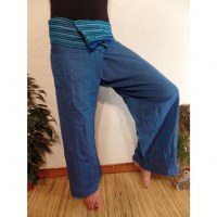 Pantalon thaï Pattaya bleu