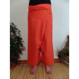 Pantalon Thaï Bang Saen orange vif