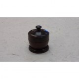 Mini-boîte en bois petit pot