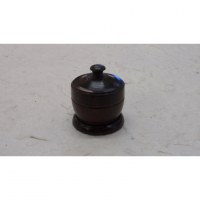 Mini-boîte en bois petit pot