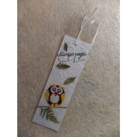 Marque page hibou