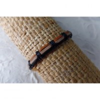 Bracelet sempit cuir coton 5