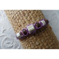 Bracelet mauve