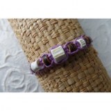 Bracelet mauve