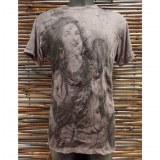 Tee shirt marron Shiva 