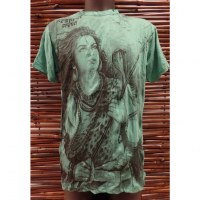 Tee shirt vert Shiva