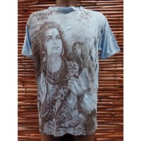 Tee shirt bleu ciel Shiva