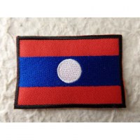 Ecusson drapeau Laos