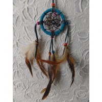 Petit dreamcatcher turquoise taak