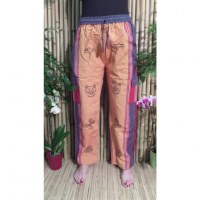 Pantalon Thamel jaune/rouge