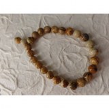 Bracelet mala jaspe paysage