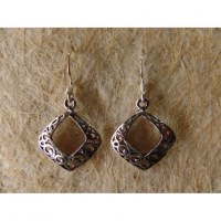 Boucles d'oreilles losanges pak