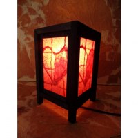 Lampe coeur rouge