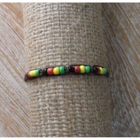 Bracelet marron macrasta