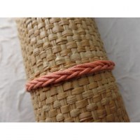 Bracelet 2 fils tali saumon modèle 5