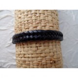 Bracelet ganse noire