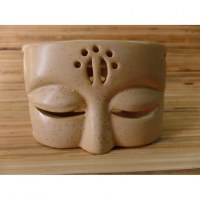 Brûle parfum jaune yeux de Bouddha