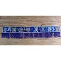 Broderie tibétaine Om mani tashi