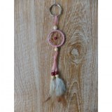 Mini capteur de rêves rose skapapi