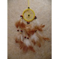 Mini dreamcatcher pingasut jaune