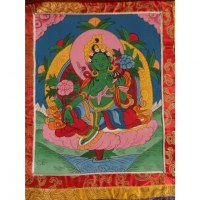 Thangka Green Tara 