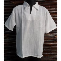 Chemise blanche col