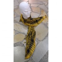 Foulard Riyad moutarde