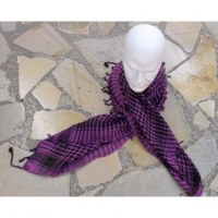 Foulard Riyad violine