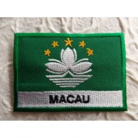 Ecusson drapeau Macao