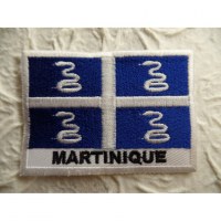 Ecusson drapeau Martinique