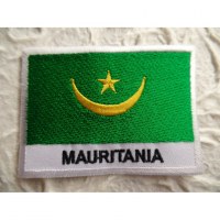 Ecusson drapeau Mauritanie