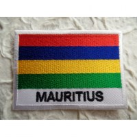 Ecusson drapeau Maurice