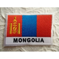 Ecusson drapeau Mongolie