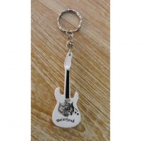 Porte clés blanc guitare motörhead