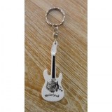 Porte clés blanc guitare motörhead