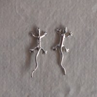 Boucles d'oreilles salamandres