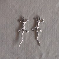Boucles d'oreilles salamandres