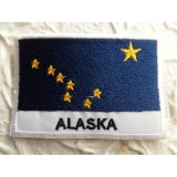 Ecusson drapeau Alaska