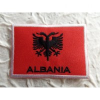 Ecusson drapeau Albanie