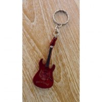 Porte clés bordeaux guitare motörhead