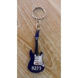 Porte clés bleu guitare Kiss
