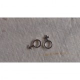 Boucles d'oreilles féminin masculin